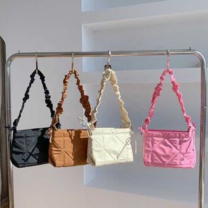 HBP Non-Brand Custom Design Handbags Fold Messenger Crossbody Bag Nylon Tote Fashion Hand Shoulder Sling Bags for Women