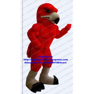 Костюмы талисмана Red Eagle Hawk Tercel Tiercel Falcon Vulture Костюм талисмана для взрослых Персонаж мультфильма Бренд-фигурка Teion Theme Zx2966