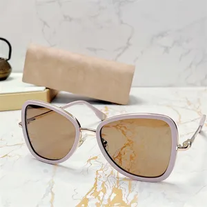 Cavallo Bianco Butterfly Sunglasses النساء العدسات المستقطبة للمعادن إيطاليا مصمم سليلوز كبير الحجم كبير الحجم الأسود الرجعية الوردي Bio Y2K خمر CB951