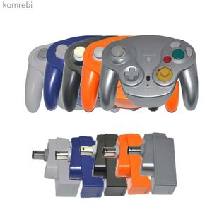 Kontrolery gier Joysticks 2.4 GHz Bezprzewodowy Kontroler GamePad Joystick Odbiornik joystick dla GameCube NGC Akcesoria L24312