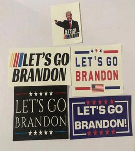 Let039s Go Brandon adesivo auto camion paraurti vinile adesivo FJB Slogan Fck Anti Joe Biden puntelli decalcomanie Windows acqua tazze Trump 2023652985