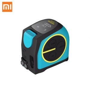 Controllo Xiaomi MileSeey DT10 Contro di nastro laser 2in1 Misura digitale Misura Laser Range Finder con gancio magnetico Digital Display LCD