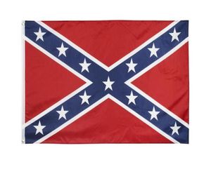 Confederate Flag High Quality 3x5 ft American Banner 90x150cm Festival Party Gift 100d Polyester Inomhus utomhustryckta flaggor och 5726008