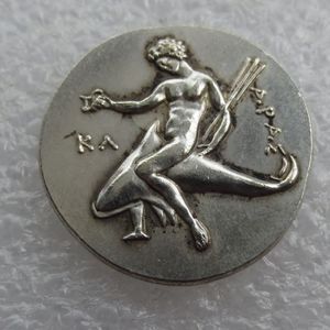 G25 Ancient Greek Silver Didrachm Craft Coin z Taras - 315 pne kopia moneta 234W