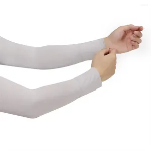 Knee Pads Thin Arm Sleeves Cotton Touch Screen Long Gloves UV Protection Hand Protector Cover Riding Driving