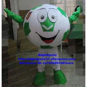 Trajes da mascote futebol pé bola mascote traje adulto personagem dos desenhos animados roupa negócios-iniciando sessão de abertura zx1192