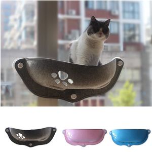 Pet Hammock Beds Bearing 20kg Cat Window Lounger Suction Hammock Pet Cat Window shelf Comfortable Ferret Bed244p