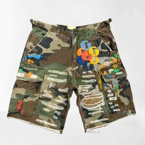 Designer Shorts Men Dżinsy Kobiety Męskie spodnie unisex kamuflaże