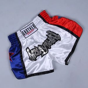 Anotherboxer mma shorts para unissex muay thai boxe troncos treinamento ginásio fitness luta calças para crianças adultas 240304