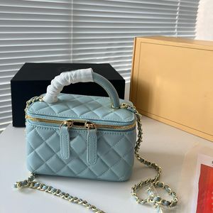 Tasarımcı Çanta Omuz Çantası veya Crossbody Çantalar Elmas Kafes Zinciri Küçük Kare Çanta Retro Tek Omuz Crossbody Yüksek Kaliteli Argyle Çanta