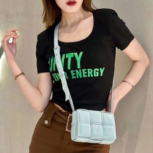 Discount Shops New Sponge Mini Woven Pillow Bag Genuine Leather Womens Cowhide Shoulder Fashion Street Shooting Versatile Crossbody