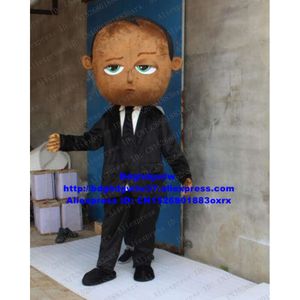 Trajes da mascote marrom preto bebê mascote traje adulto personagem dos desenhos animados roupa terno feriado celebrar reunir cerimoniosamente zx2807