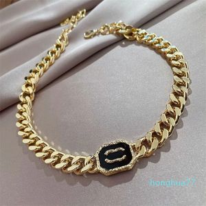 Дизайнерский чокер женский подарок любовь подвесное ожерелье Свадебная вечеринка подарки с длинной цепи