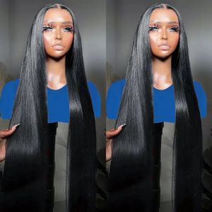 30 32インチ250％正面13x4 13x6 HDレースフロントブラジルの骨ストレート5x5 Glueless Wig Human Hair