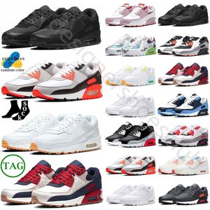 Herren-Sneaker, Wolf Grey Triple White Black 90er-Laufschuhe Red Clay Desert Infrarot Shimmer White Blue Pure Platinum Dark Green Sneakers