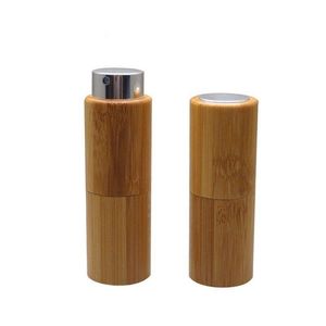 10 ml pusta butelka z perfumami bambusa, DIY Bamboo Glass Strela Butelka, przenośna rurka perfumowa Szybka wysyłka F417 ILXBA Vagvo