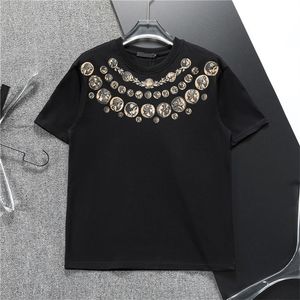 Nowa moda londyńska Anglia koszule Polos Projektanci Polo koszulki High Street Haftowanie drukowania T-koszuli Summer Cotton Casual T-Shirts #115