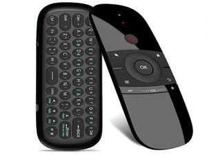 W1 24G Air Mouse Tastiera senza fili Telecomando Apprendimento remoto a infrarossi Ricevitore di rilevamento del movimento a 6 assi per TV BOX PC240B8044491