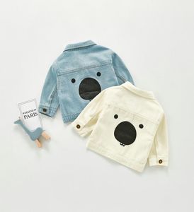 Denim Winter Herbst Jacke Für Baby Mädchen Jungen Strickjacke Kleidung Hund Cartoon Kostüm Jeans Oberbekleidung Für Neugeborene Herbst Koreanische 19861440