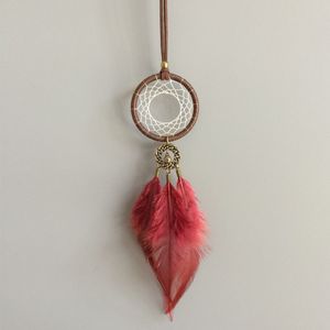 Mini Dream Catcher Necaklace Car Hanging Feather Dream Catchers Hanging Decorations261U