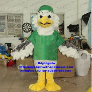 Mascot kostymer lång päls snögås duva duva Seagull Gull Sea Mew Bird Mascot Costume Character Ny Year Party Cut the Ribbon ZX589