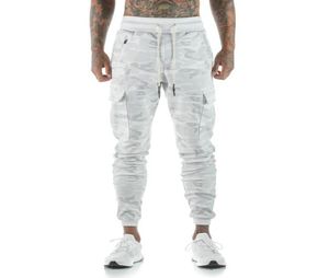 Godlikeu Summer Mens Cargo Pants Camo Winter Casuare White Camouflage Fitness Sport Training Ounsers9842141