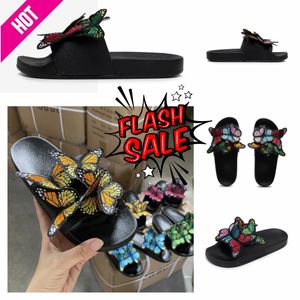 2024 designer sandals famous slippers slides black brown leather runner womens summer beach sandels heel Casual Flip flops GAI hot