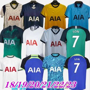 KULUSEVSKI KANE FILHO Camisas de futebol 18 19 20 21 22 23 Tottenhamn RIHARLISON HOJBJEG SPENCE PERISIC DIER LUCAS ROMERO Kit de futebol camisa SPURS Homens crianças se