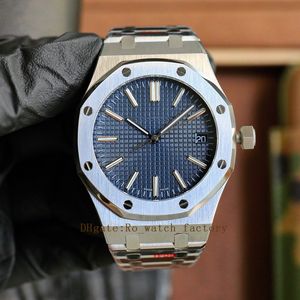 Men Watch Automatic 4302 Mechanical Watch 15510 41MM Steel Strap Waterproof Sapphire Noctilucent GW Original Box