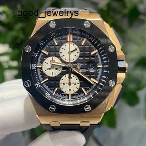 Популярная коллекция AP Watch Royal Oak Offshore Series Мужские часы Подержанные часы Роскошные часы Розовое золото 26401RO.OO.A002CA.01