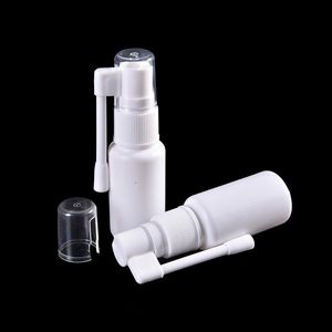 Atomizzatore portatile per naso con spruzzatore con rotazione di 360 gradi Pompa nasale in plastica bianca nebulizzata Flaconi spray naso vuoto 10 ml Qdtel Klmer