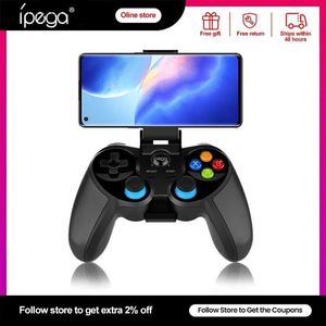 Controladores de jogo Joysticks sem fio Bluetooth Gamepad Suporte de telefone telescópico Joystick de controle de jogo para ipad Android IOS Phone Tablet TV Box PUBG Moible L24312