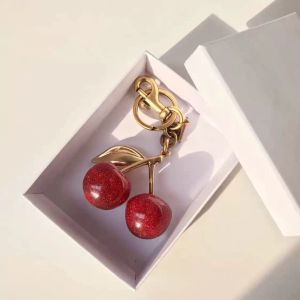Красное стиль ключей вишневого цвета красного цвета обертка губной помады Команда Lipbalm Cozybag Parts Mode Fashion9126782