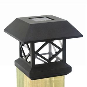 35x35 Solar staket Post Cap Lights Solar Deck Lights Gate Posts Lampor Utomhus Solar Piller Lights For Tood Fence5772667