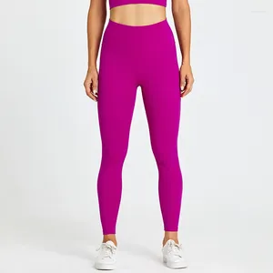 Calças ativas clássicas 5.0 real alta ascensão (12.5cm) sem costura frontal treino esporte yoga feminino sensação nua ginásio fitness leggings