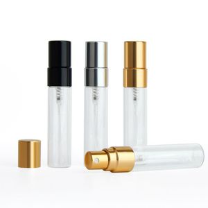 perfume bottle 100PCS/Lot 2ml/3ml/5ml/10ml Refillable Perfume Bottle Empty Spray Bottle Bglad