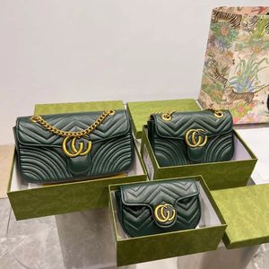 가방 고급 디자이너 패션 여성 크로스 바디 숄더백 편지 핸드백 숙녀 지갑 체인 핸드백