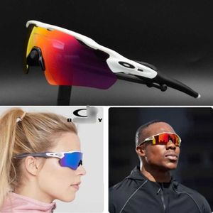 Sonnenbrille Luxus 0akleies Herren Sonnenbrille Fahrrad Sport Sonnenbrille Designer Damen Reiten Outdoor Radfahren Polarisierte MTB Fahrradbrilleleea