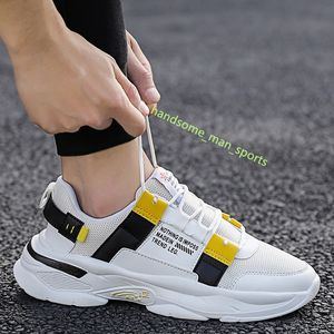 Tênis de corrida masculino antiderrapante e com absorção de choque, tênis de lazer, para caminhada, trekking, elegante, nova coleção 2021 L88