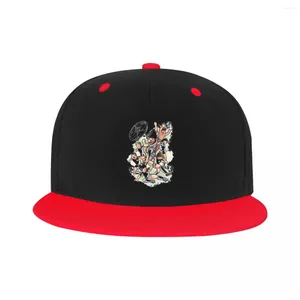 Cappellini da baseball Cool Captain Tsubasa Team Soccer Anime Football Hip Hop Berretto da baseball Spring Flat Skateboard Snapback Cappello da papà