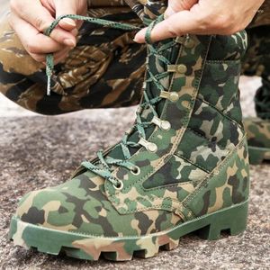 Tactical Men Boots Militar Sapatos de Combate Fiess 712 Tornozelo Camuflando Verde Jungle Hunting Hunting Men's Work Botas Militares 703 731 5