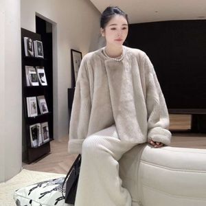 Per piccole donne, cappotto in pelliccia naturale Haining vera pelliccia di visone, alta qualità 3720 ,