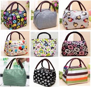 PG91 Canvas Bags Waterproof Cloth Handbag Lady Bag Bekvämlighetspåsar Lunch Box Bag Tryckt Oxford Bagttotes Clutch Bags5657071