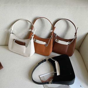 HBP Não-Marca Fábrica atacado novo couro PU bolsas de mão das mulheres moda simples senhoras bolsa de ombro corrente de metal decoração bolsas