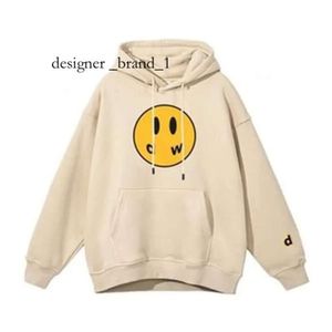 Drew Hoodie Designer Hoodie Drew Mens Hoodiesmiley Yüz Sarı Adam Retro Çizim Kapüşonlu Mektuplar Sweatshirt Kadın Tshirt Bahar Trendi Uzun Kollu Top 6766