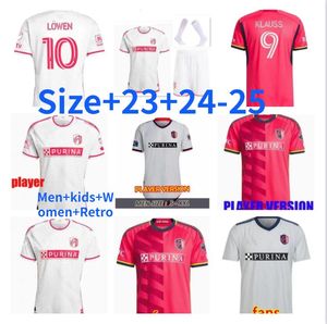 24 2025 STL City SC Maglie Soccer Kit Man 24 St. Louis Football Shirts Prima