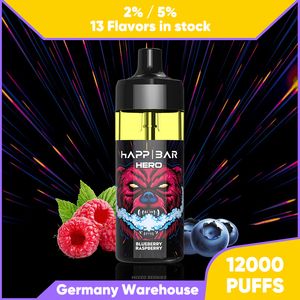 12000 baforadas cigarro elétrico descartável vaporizador fumar vapor eletrônico pod vape caneta com fluxo de ar ajustável