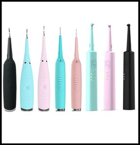 EPACK NY 1 2 3 Mod Electric Dental Scaler Silicone Tandrengörare laddningsbar USB Tandkalkyl Borttagningsfläckar Tartar2846365