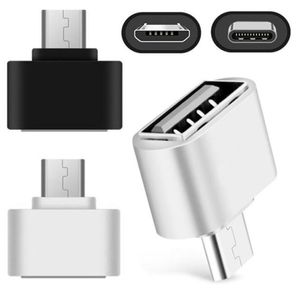 Adaptador micro tipo c conversor usb adaptadores otg para samsung android telefone teclado pc câmera branco black4388242