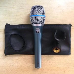 Mikrofone Beta87a Handheld-Karaoke-kabelgebundenes dynamisches Mikrofon BETA 87 87A beta87c Gesangs-Live-Kirche PC-Gesangsmikrofon KOSTENLOSER VERSAND